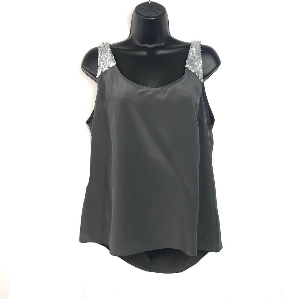NWT JAYGOODFREY Sequined Top Open‎ Back